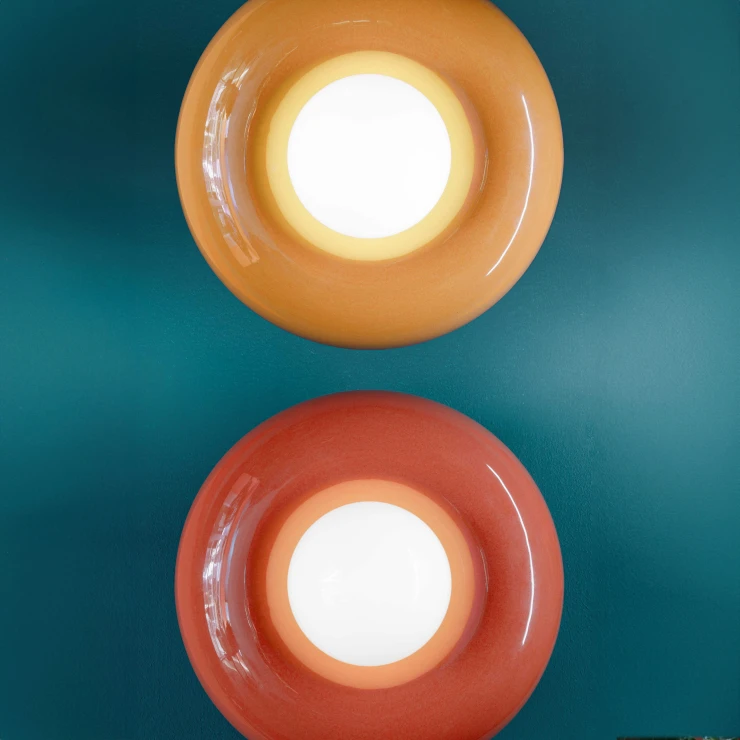 Ferroluce Vegglampe Bumbum Gul