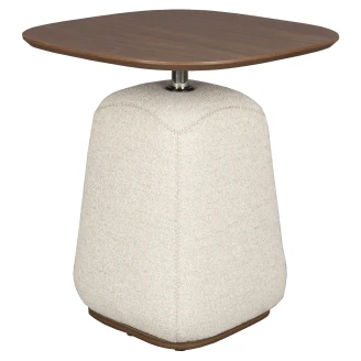 Dutchbone Sidebord Shelly Beige 48x48 cm