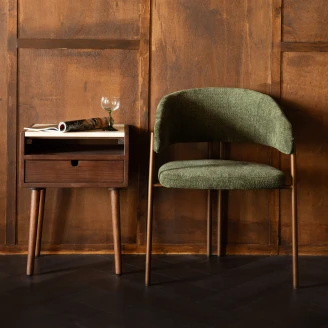 Dutchbone Sidebord/Nattbord <strong>Arda</strong>  Brun, Beige