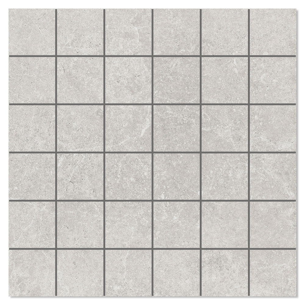 Mosaikkflis Sullivan Ljusbeige Matt 30x30 (5x5) cm