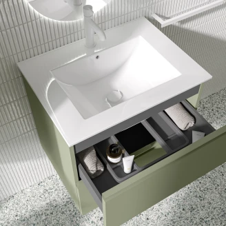 Servantbatteri Silia Hvit Matt