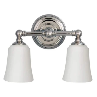Feiss Vegglampe <strong>Huguenot Lake</strong>  Duo Krom