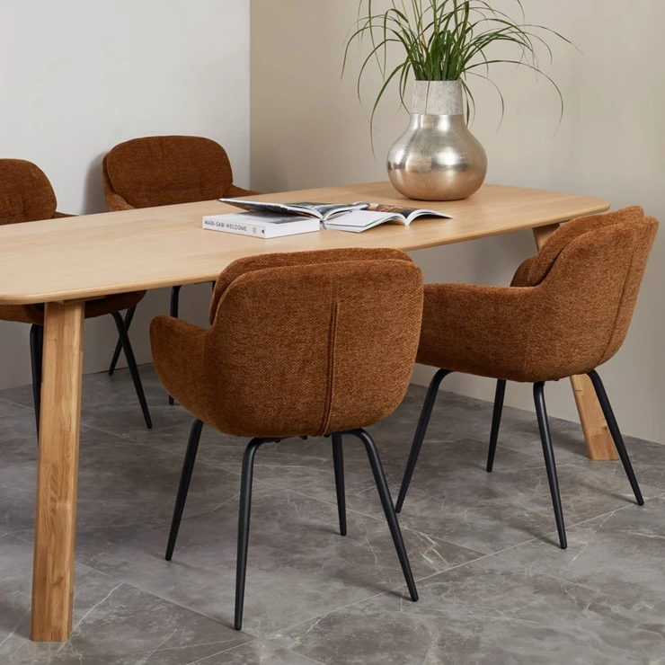 Woood Spisebord Tablo Naturlig Eik 220x100 cm