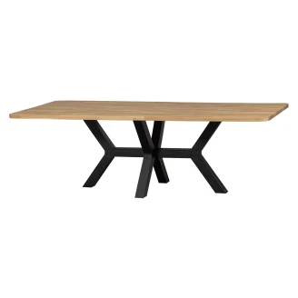 Woood Spisebord <strong>Combi-Tablo</strong>  Naturlig, Svart 240x100 cm