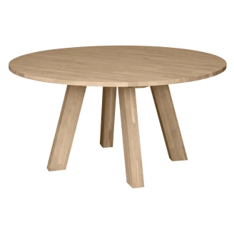 Woood Spisebord <strong>Rhonda</strong>  Naturlig Ø150 cm