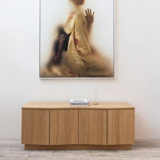 Woood TV-benk <strong>Zuma</strong>  Eik Tre 133 cm