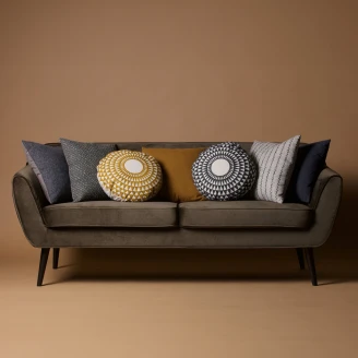 Woood Sofa <strong>Rocco</strong>  Okergul 187 cm