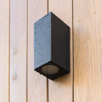 Vegglampe <strong>Ora</strong>  M Grå Matt