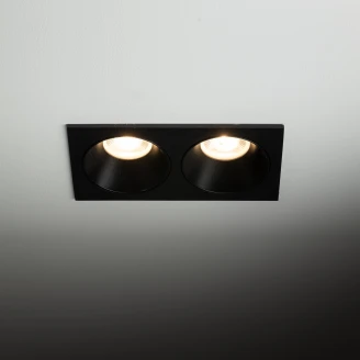 Spotlight Duo <strong>Aero</strong>  Svart Matt