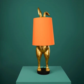 Werner Voss Bordlampe <strong>Hiding Bunny®</strong>  Oransje, Gull Blank