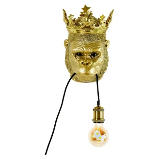 Werner Voss Vegglampe <strong>Kong</strong>  Gull Blank