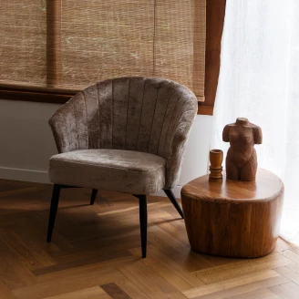 Dutchbone Loungestol <strong>Georgia</strong>  Beige