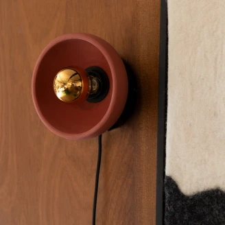 Dutchbone Vegglampe <strong>Zahra</strong>  Rød