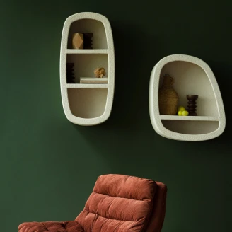 Dutchbone Vegghylle 2 Hyller <strong>Veda</strong>  Beige