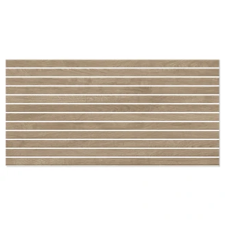 Tre Gulvflis <strong>Bergen</strong>  Hvit Plank Matt 60x120 cm