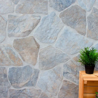 Gulvflis <strong>Garden Stone</strong>  Lys Grå Matt 32x42 cm