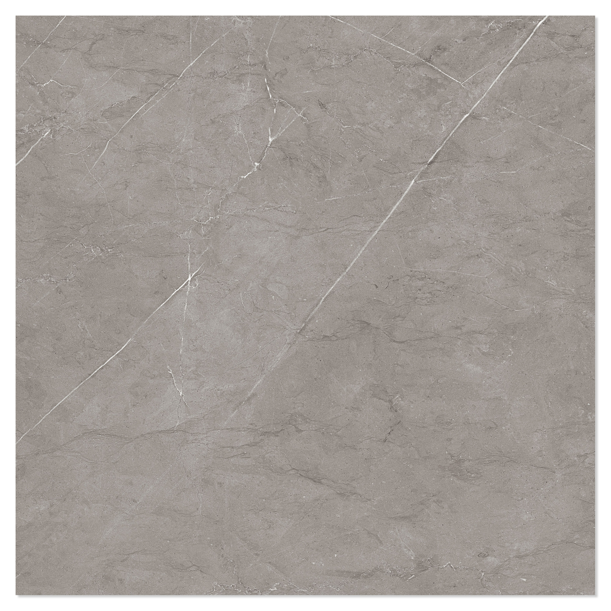 Marmor Gulvflis Soapstone Lux Grå Polert 120x120 cm
