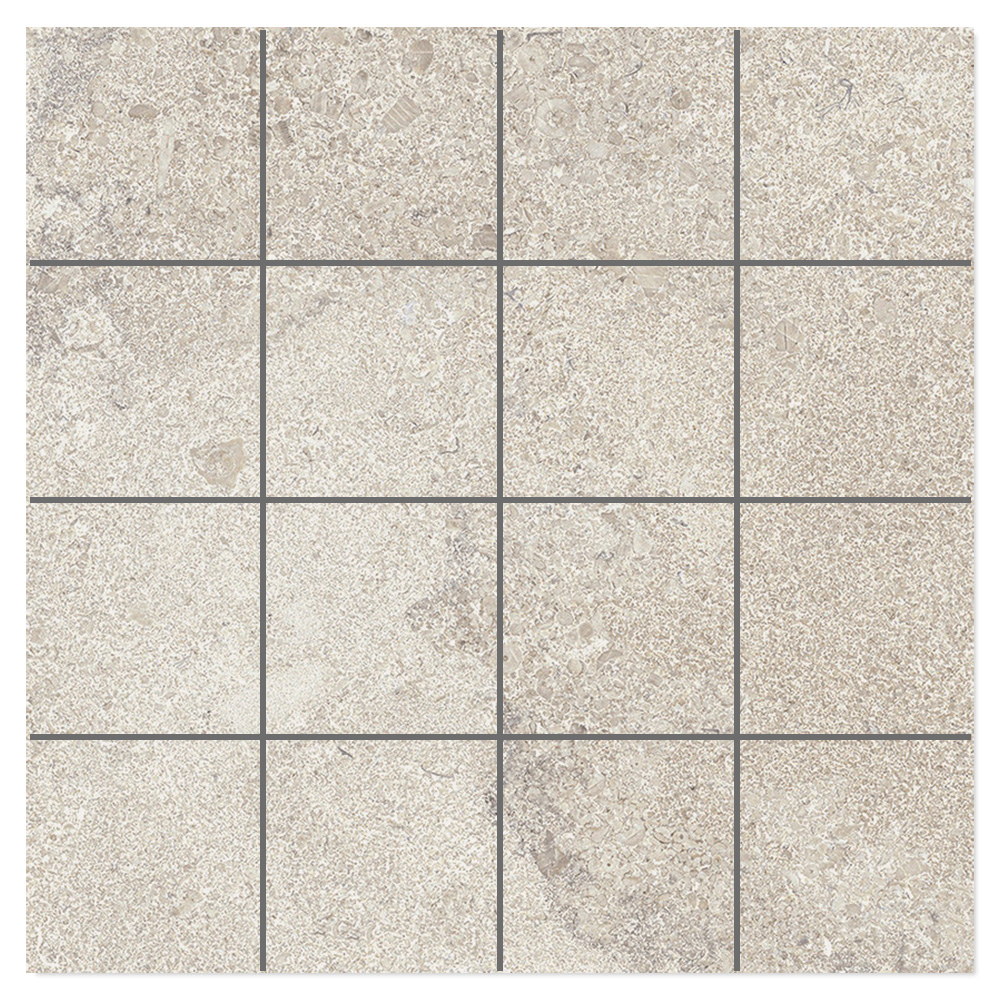 Mosaikkflis Portlith Beige Matt 30x30 (7x7) cm
