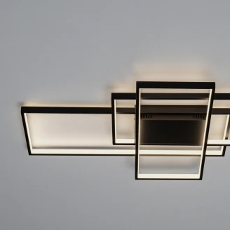 Nova Luce Taklampe Clea Svart