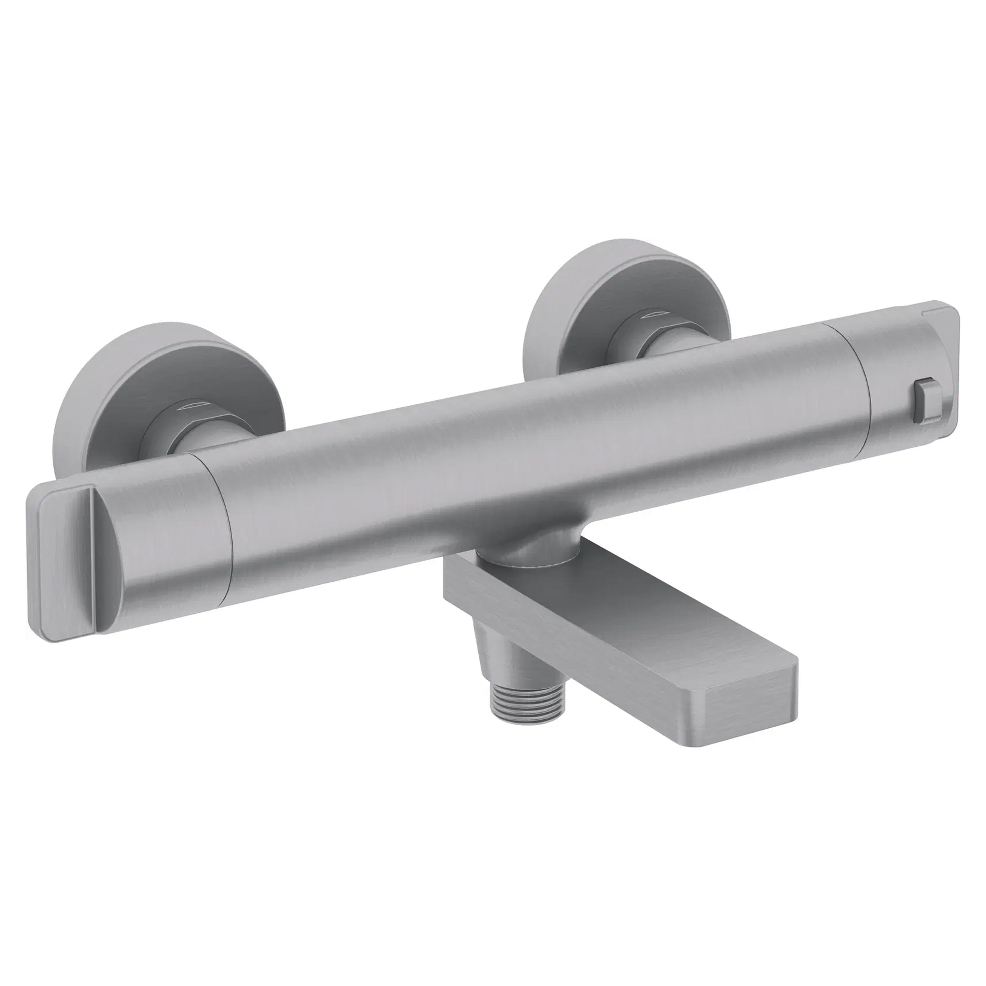 Badekarbatteri Therm Krom Matt med Termostat