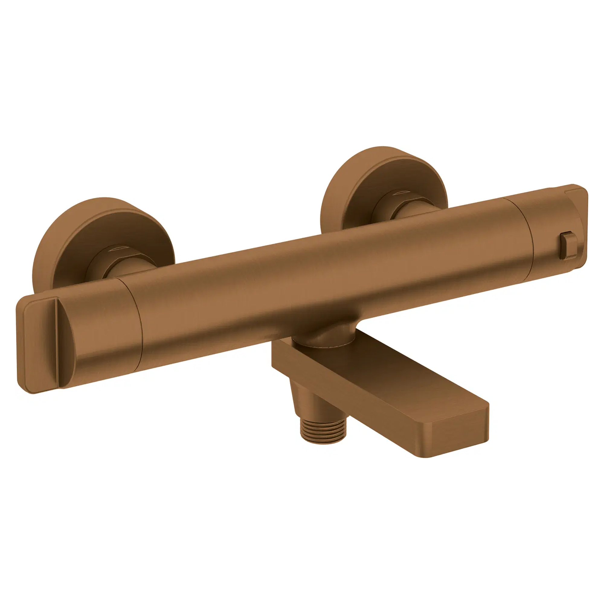 Badekarbatteri Therm Bronse Matt med Termostat