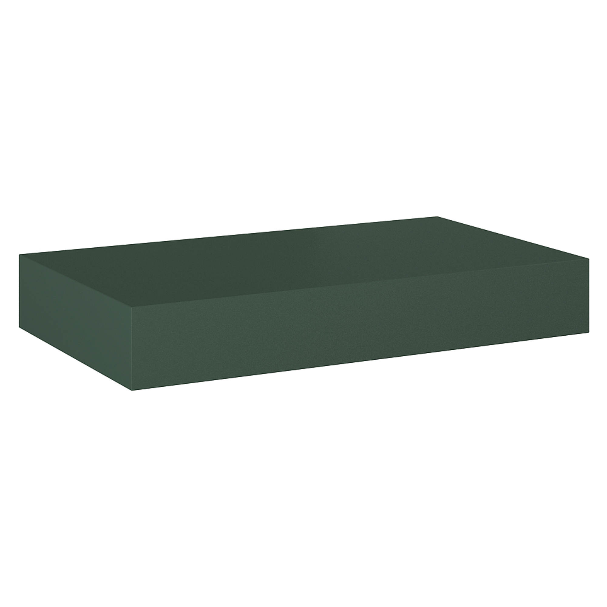 Benkeplate Bloc Grønn Matt XL 80 cm