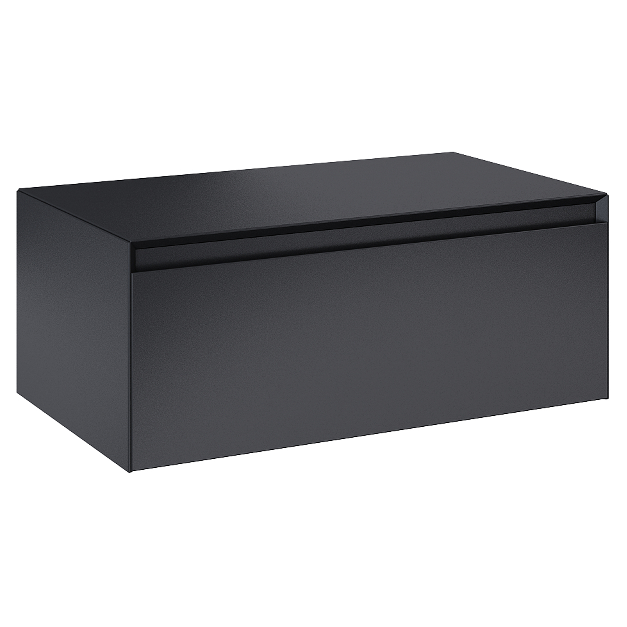 Skap Tivra Svart Matt 80 cm