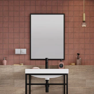 Speil <strong>Lucora</strong>  Svart 50x80 cm