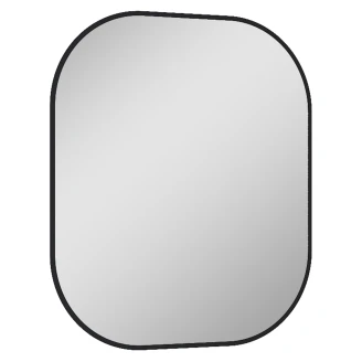 Spejl <strong>Lucora</strong>  Sort med Backlit 60x70 cm