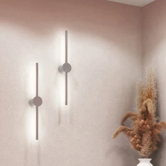 Vegglampe <strong>Zurio</strong>  Krom Blank 60 cm