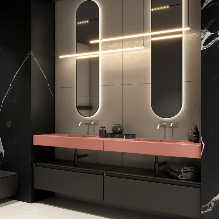 Servant Luvo Rosa Matt 100 cm