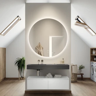 Servant Luvo Venstre Antrasitt Matt 120 cm