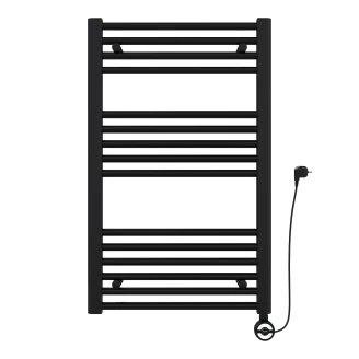 El Håndklædetørrer 300 W <strong>Ardent</strong>  Sort Mat