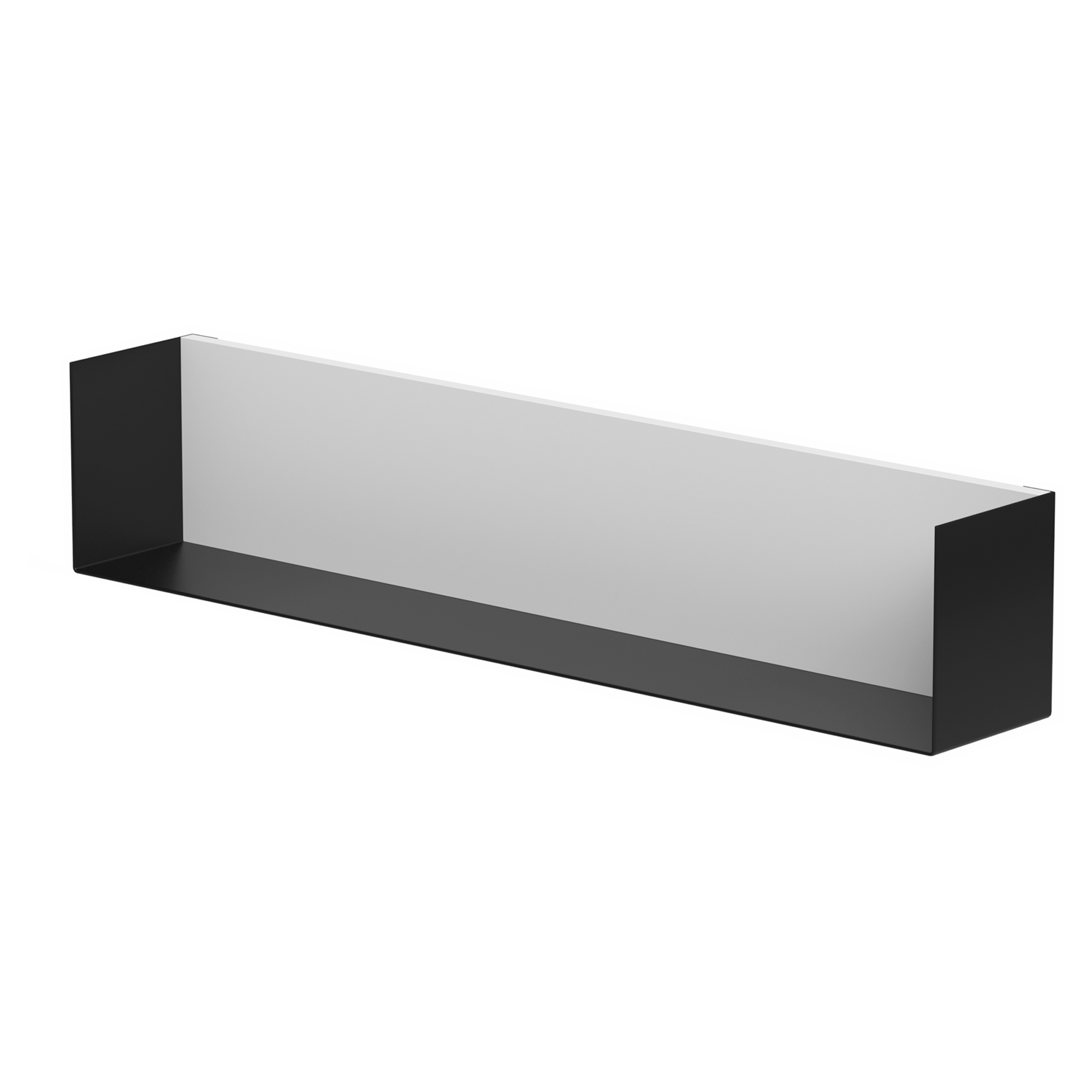 Hylle Norrvi 60 cm Svart & Hvit Matt