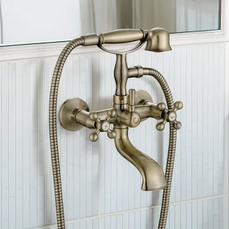 Badekar Armatur <strong>Bexley</strong>  Guld Matt