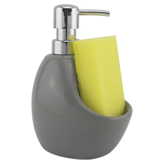Keramisk Dispenser <strong>Spill</strong>  Grå Matt