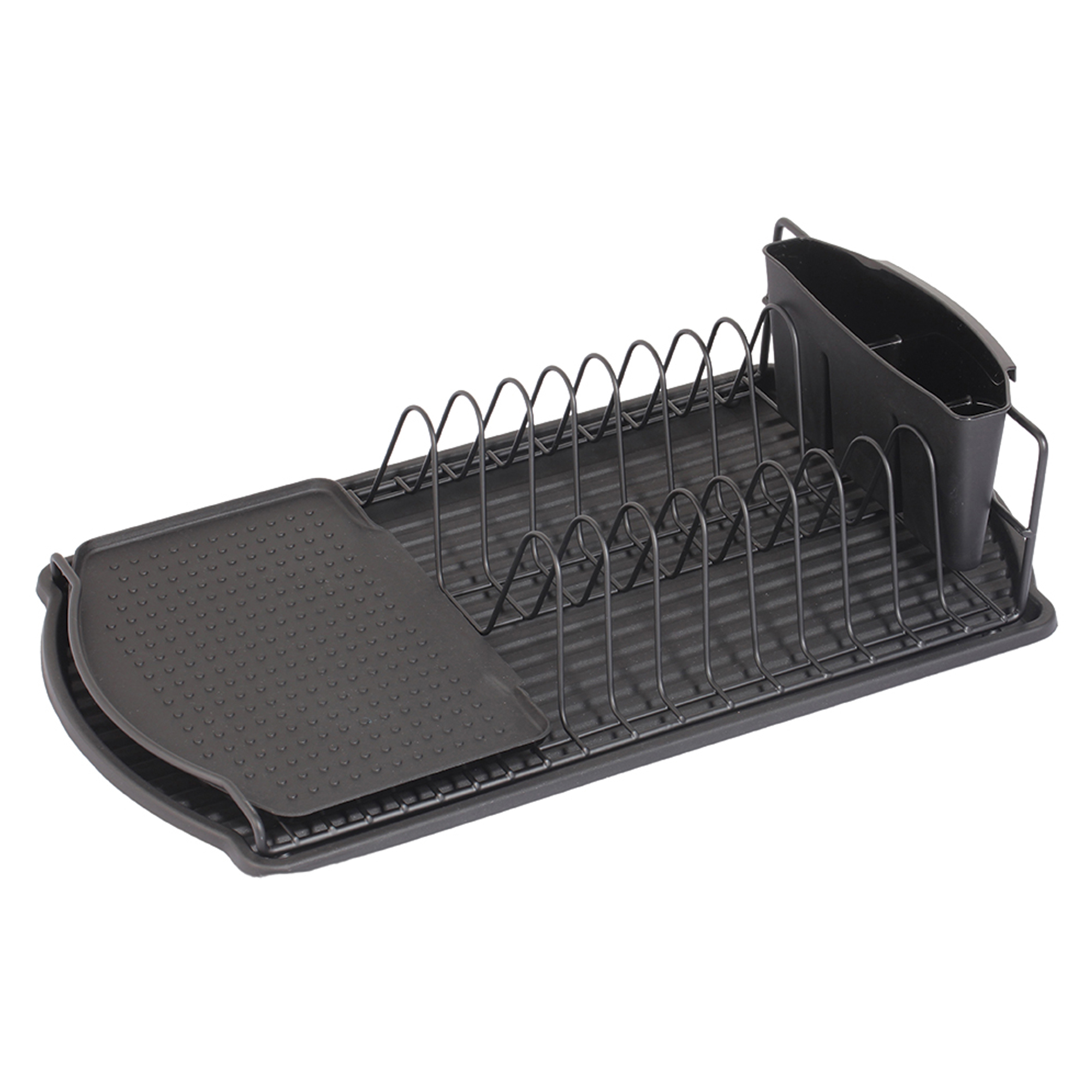 Oppvaskstativ Kitcho Svart 48x27 cm