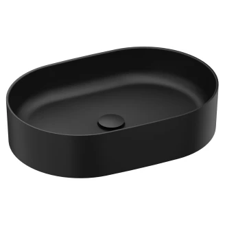 Ravak Håndvask <strong>Ceramic Slim</strong>  Oval Sort Mat 55 cm