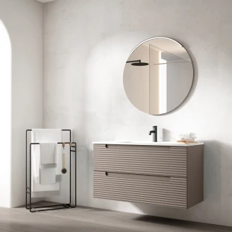 Servantskap <strong>Ramos</strong>  Brun Matt 100 cm med Servant