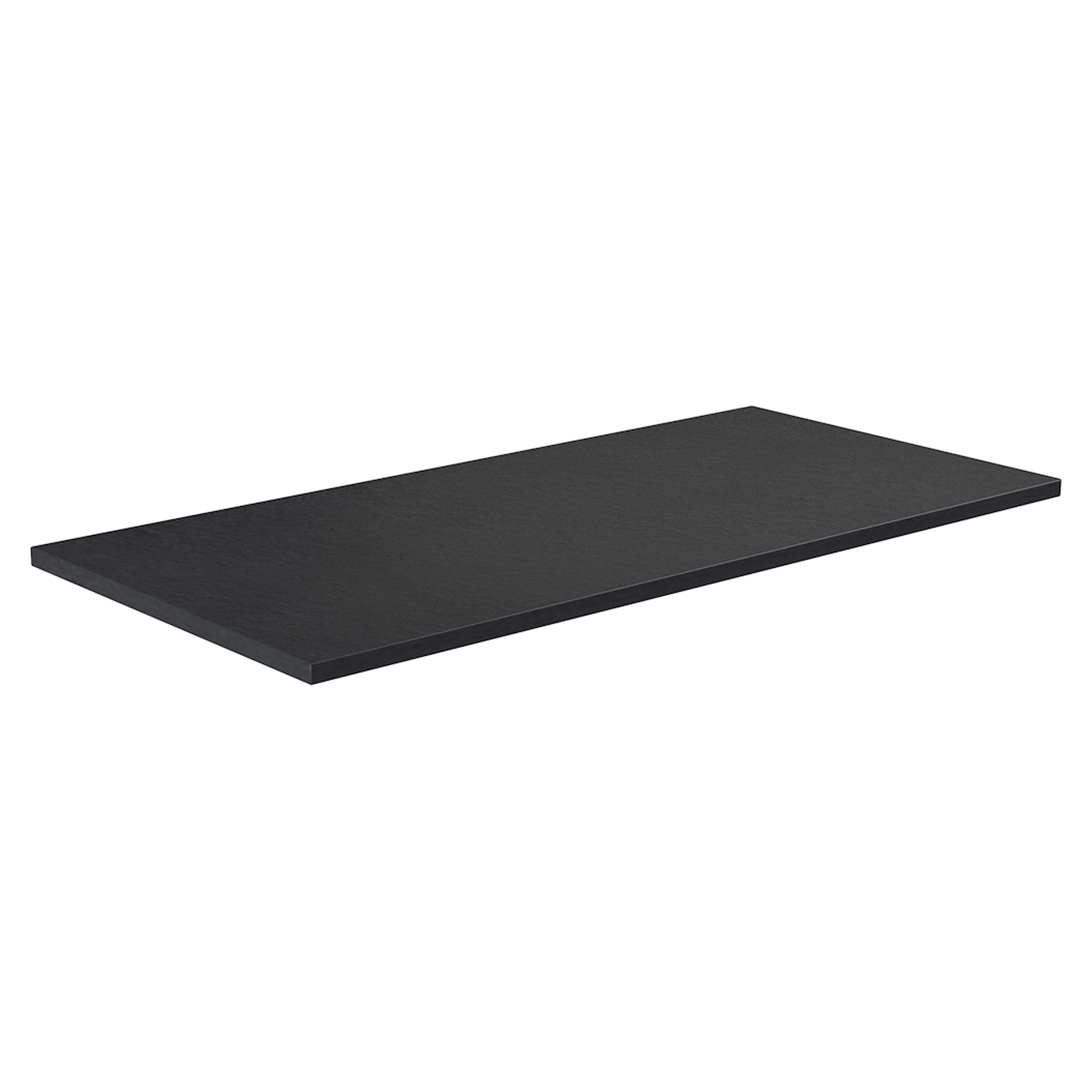 Benkeplate Monteluce Svart Matt 101 cm