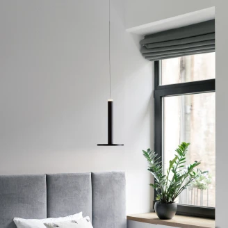 Nova Luce Hengende Lampe <strong>Palencia Ny</strong>  Svart Ø 15 cm