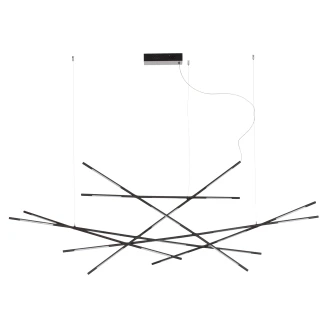 Nova Luce Hengende Lampe <strong>Raccio</strong>  Svart