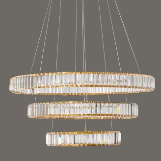 Nova Luce Hengende Lampe <strong>Aurelia</strong>  Trio Rund Gull