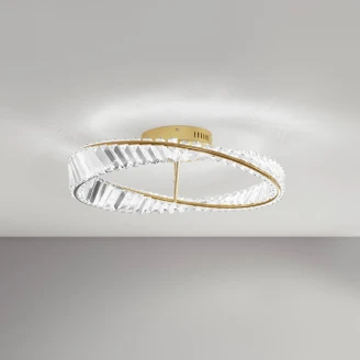 Nova Luce Taklampe <strong>Aurelia</strong>  Gull Ø 60 cm I