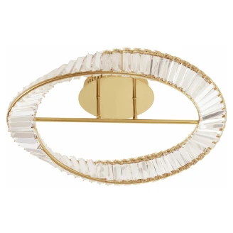 Nova Luce Taklampe <strong>Aurelia</strong>  Gull Ø 60 cm I