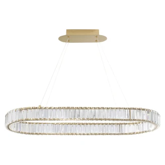 Nova Luce Hengende Lampe <strong>Aurelia</strong>  Gull Oval