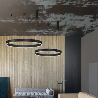 Nova Luce Hengende Lampe Motif Svart Ø 60 cm