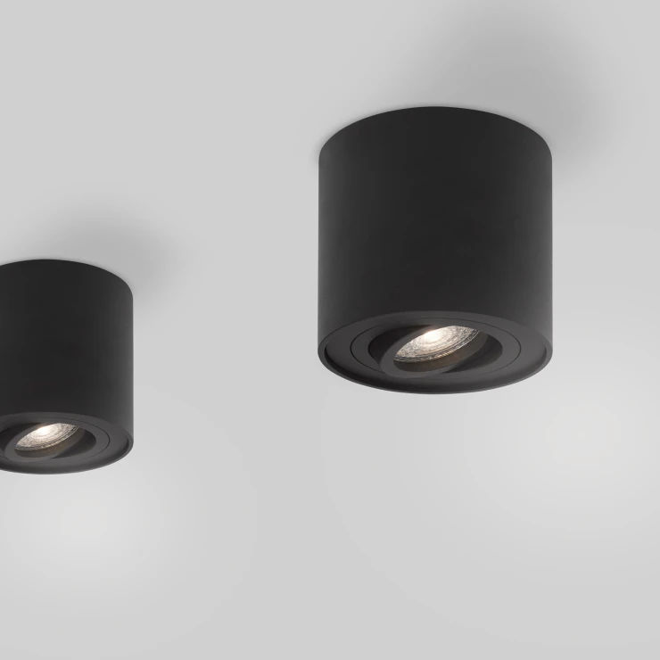 Nova Luce Spotlight Gozzano Svart