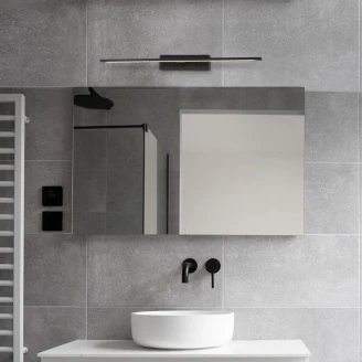 Nova Luce Speilbelysning <strong>Mondrian</strong>  Svart 62 cm