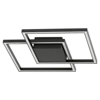 Nova Luce Taklampe <strong>Bilbao Ny</strong>  Svart 46x46 cm